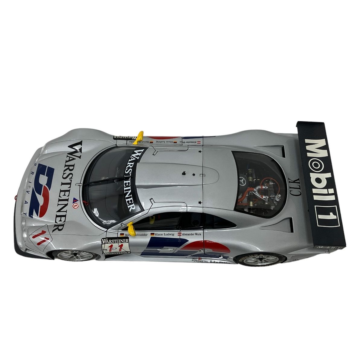 オートアート 1/12 Mercedes-Benz CLK GTR FIA GT 1997 GT1 CHAMPION WARSTEINER #11  シルバー Signature モデルカー 中古 M8961961 - メルカリ