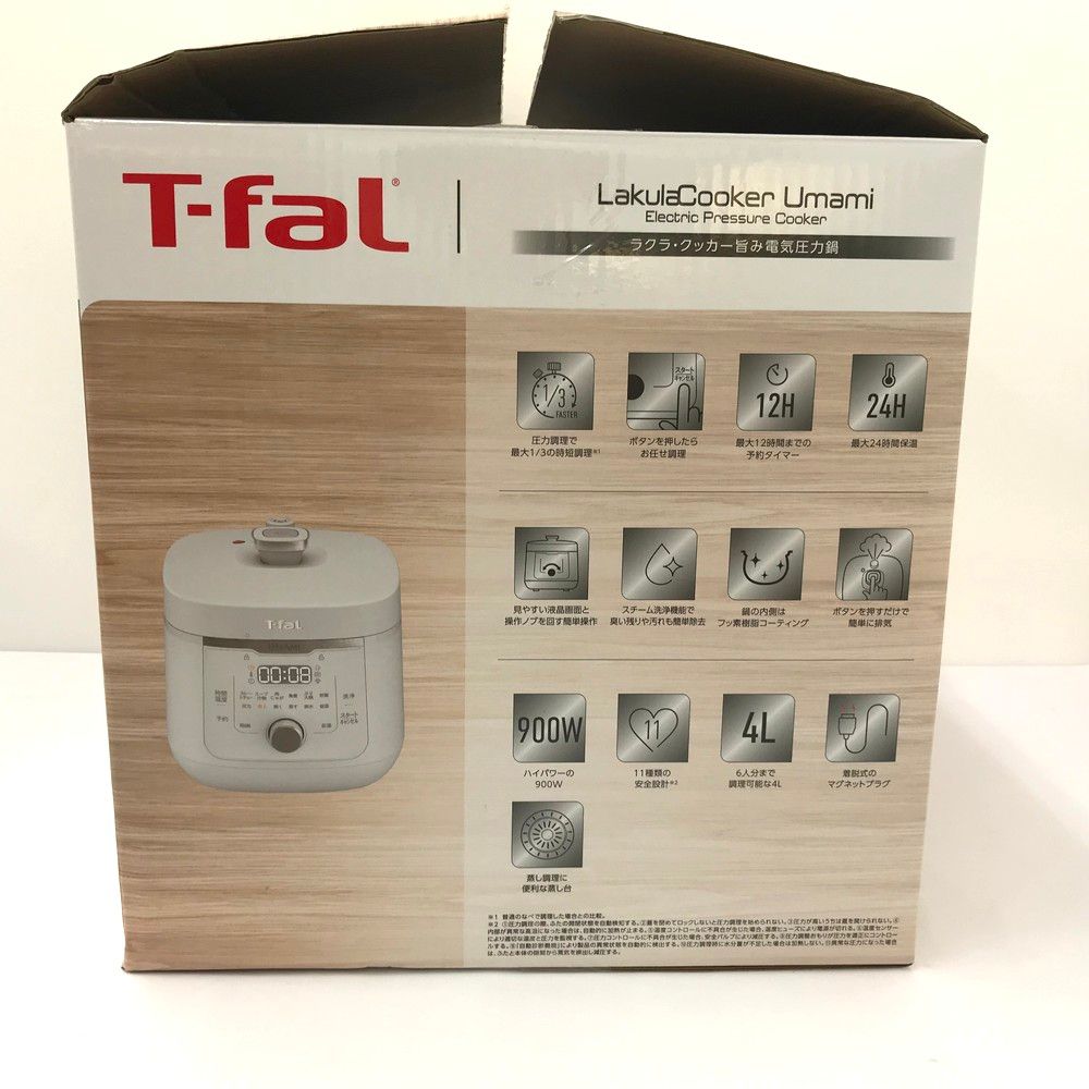 未使用品 T-Fal ティファール CY3601JP ラクラ・クッカー旨み電気圧力