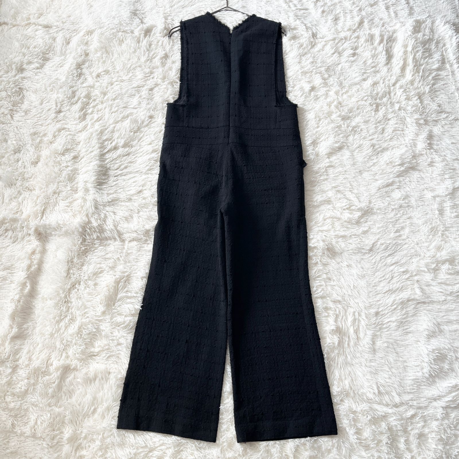 IENA イエナ BLACK TWEED オールインワン サロペット 黒 36 S M - メルカリ