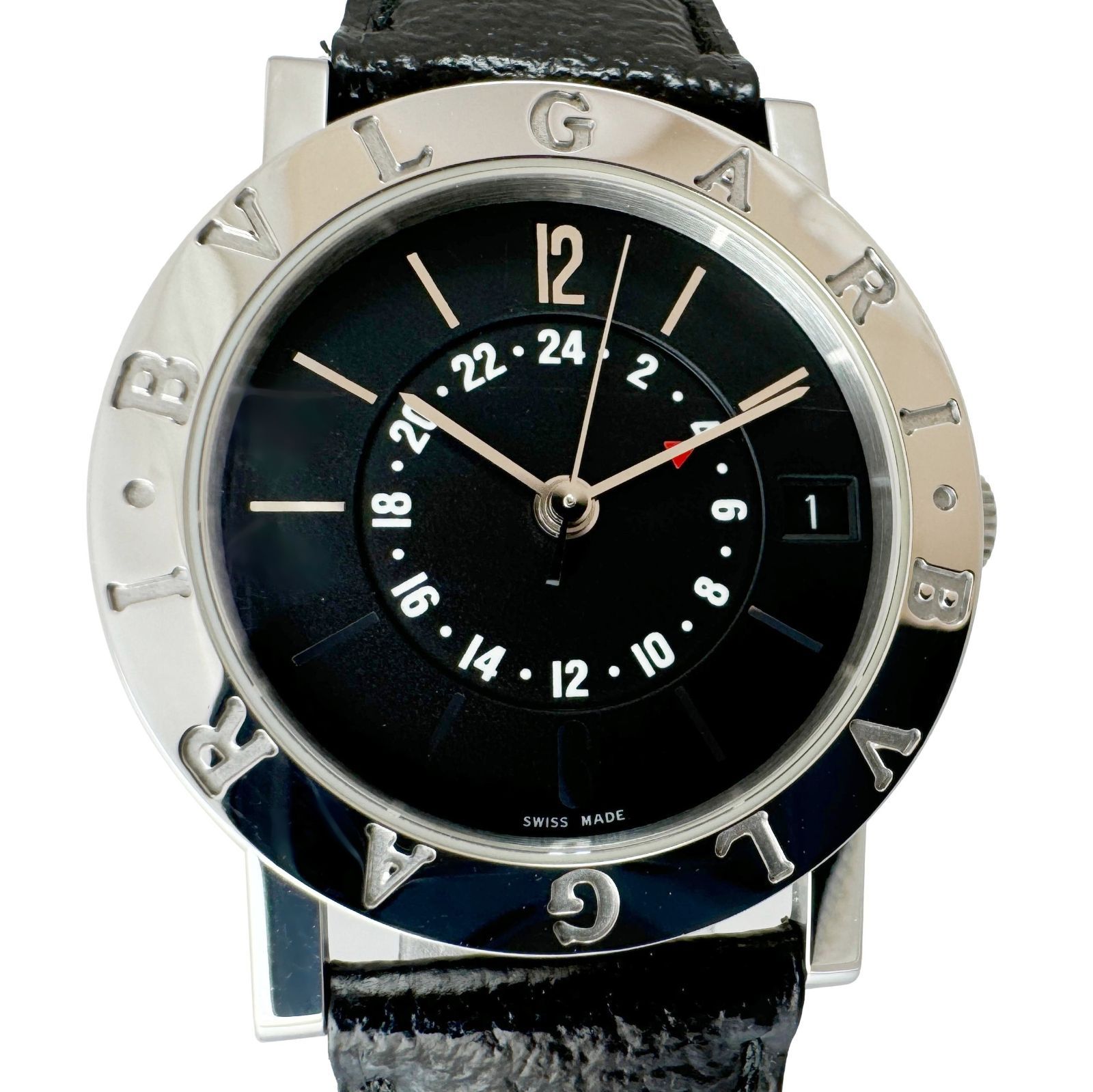 BVLGARI ブルガリ☆BB33SL GMT】ブルガリブルガリ 自動巻き 中古 