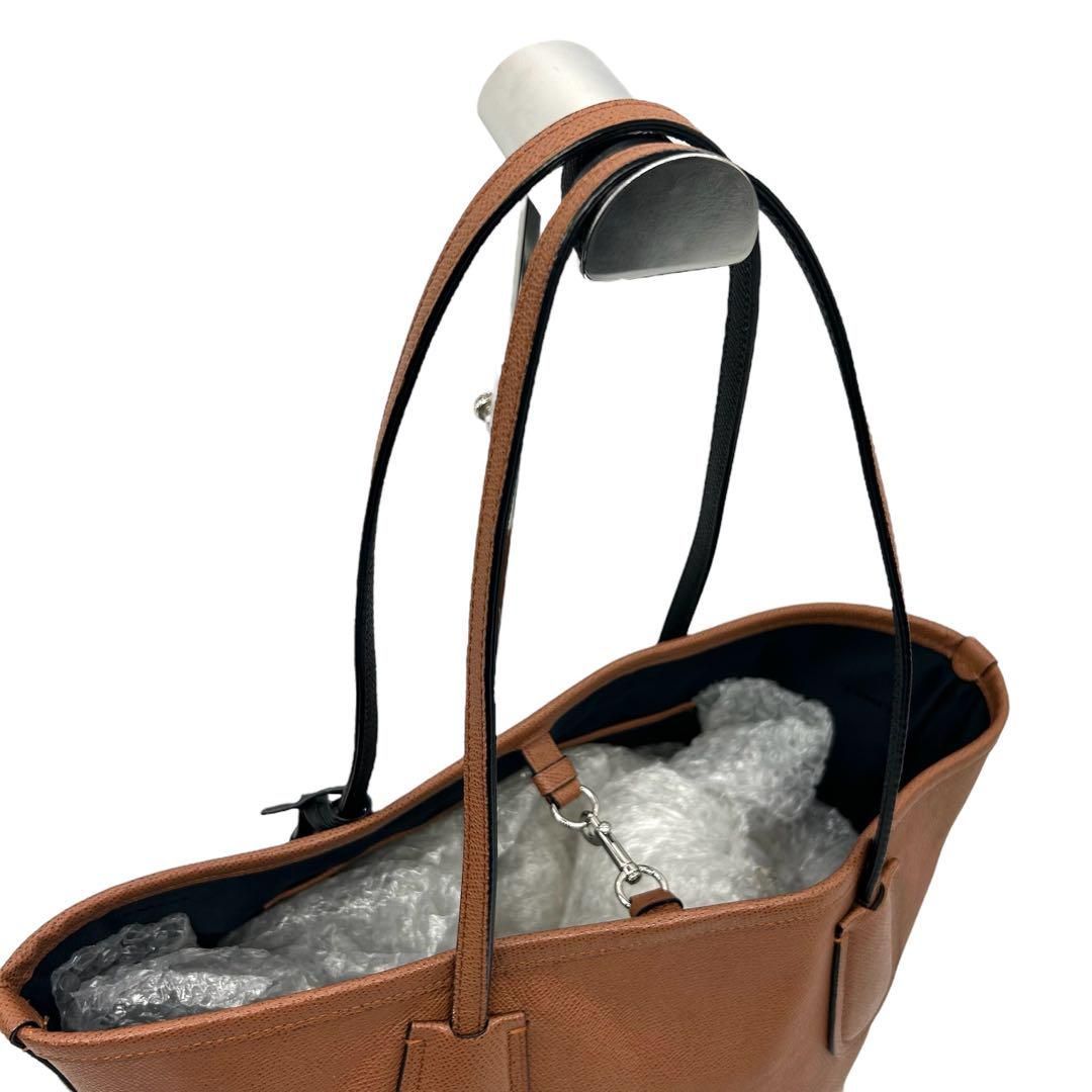 良品 1326 Coach Taxi タクシー トートバッグ レザー PVC 茶 良品 1326 Coach Taxi タクシー トートバッグ レザー PVC 茶