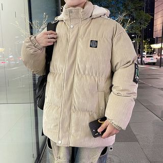 STONE LSLAND 21FW NYLON METAL DOWN JACKET TOPSTONEY 刺繍ワーク