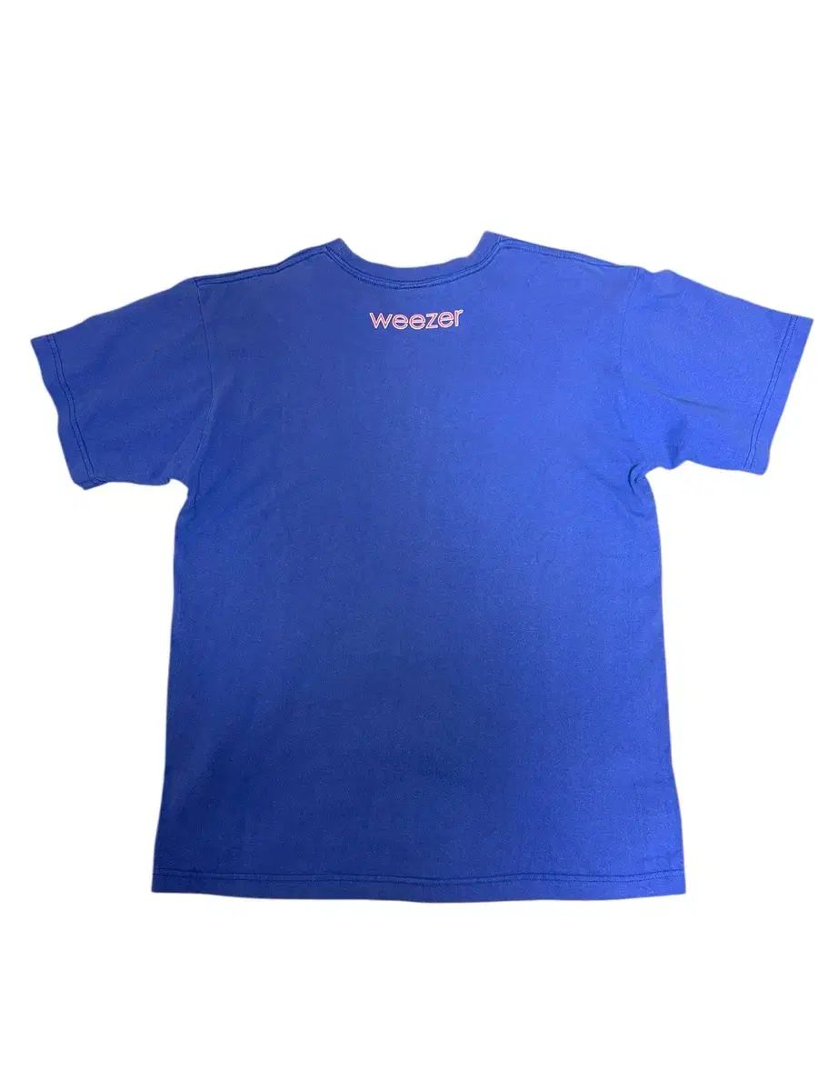 2023 未着用　weezer ツアーTシャツ(Mサイズ) Weezer : W Logo (ユニセックス 海外輸入バンド アーティスト T