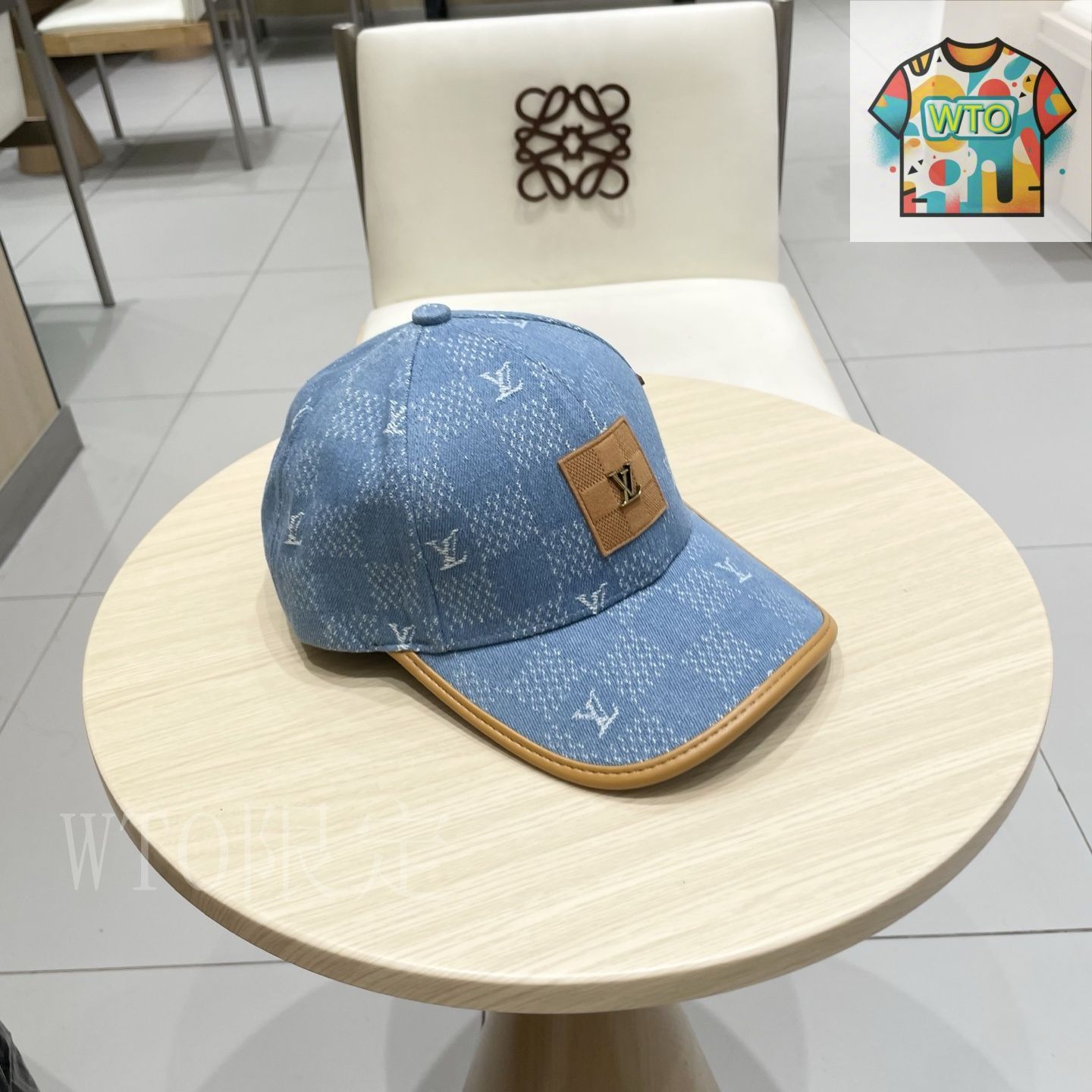 ルイヴィトン モノグラム ベースボールキャップ LVデー帽子 フラワー タッチ Louis Vuitton / LV（ルイ・ヴィトン）ベースボールキャップ03