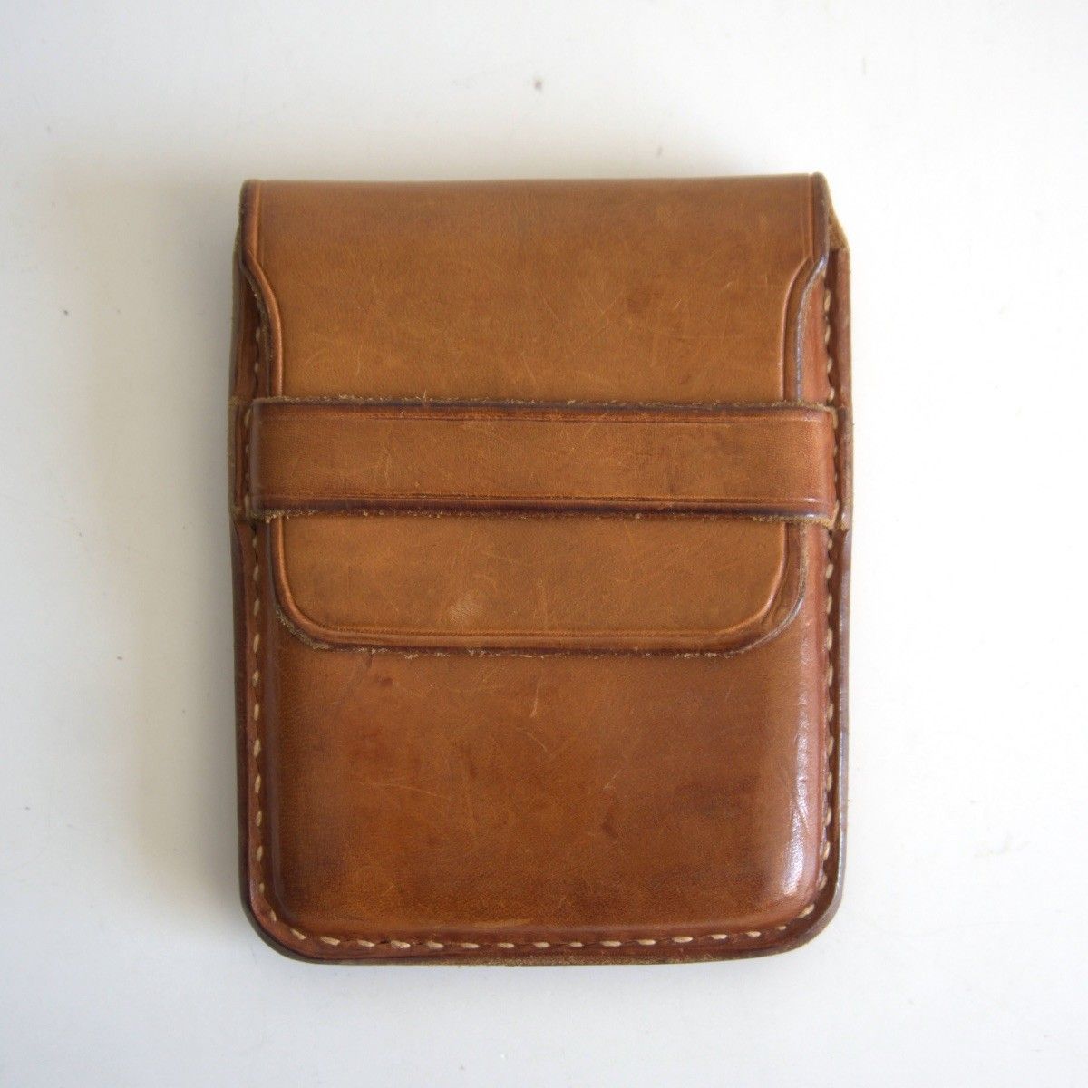 ネーム 年号入りロゴ goro s サドルレザー ベルトポーチ レザー 鞄 25090808