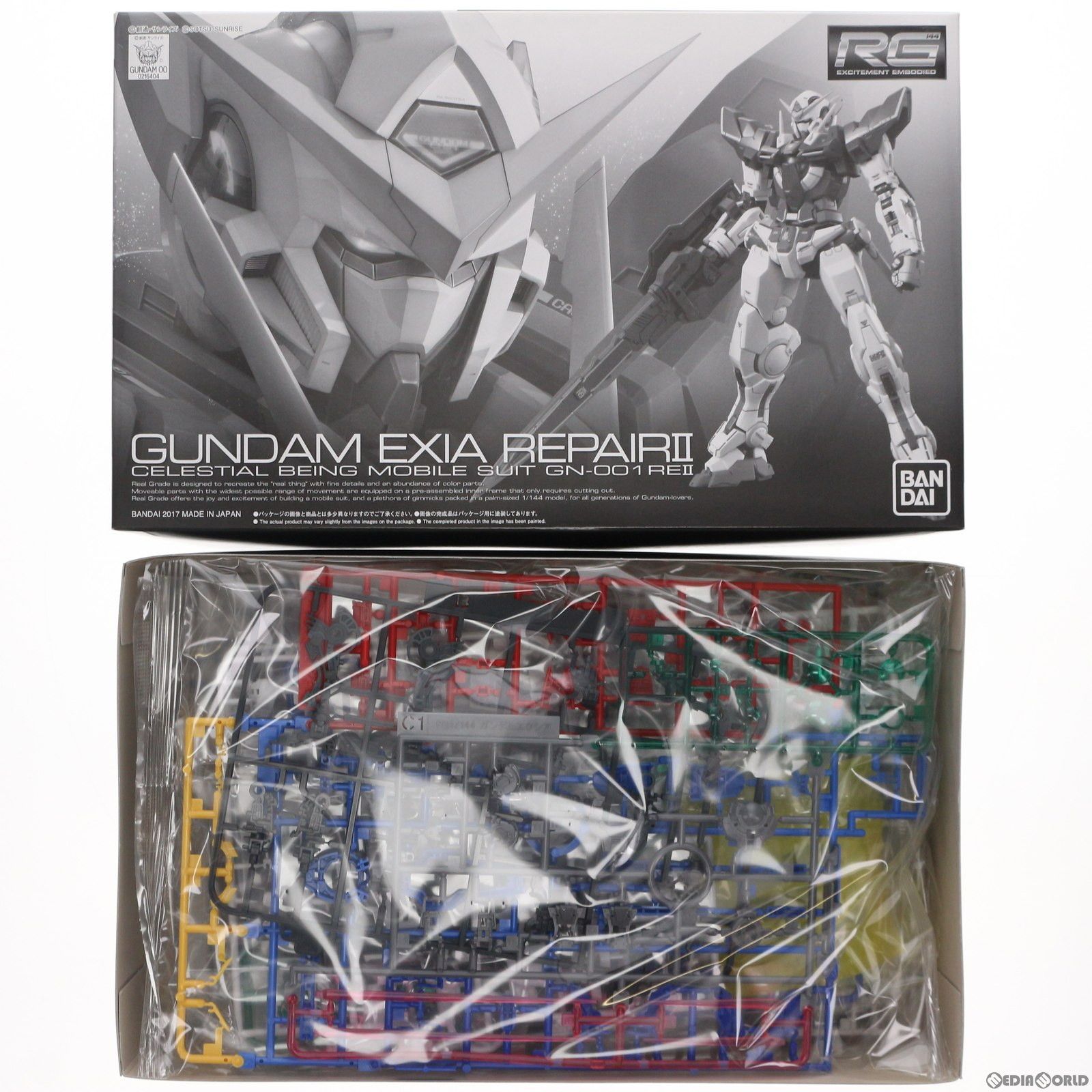 プレミアムバンダイ限定 RG 1/144 GN-001REII ガンダムエクシア