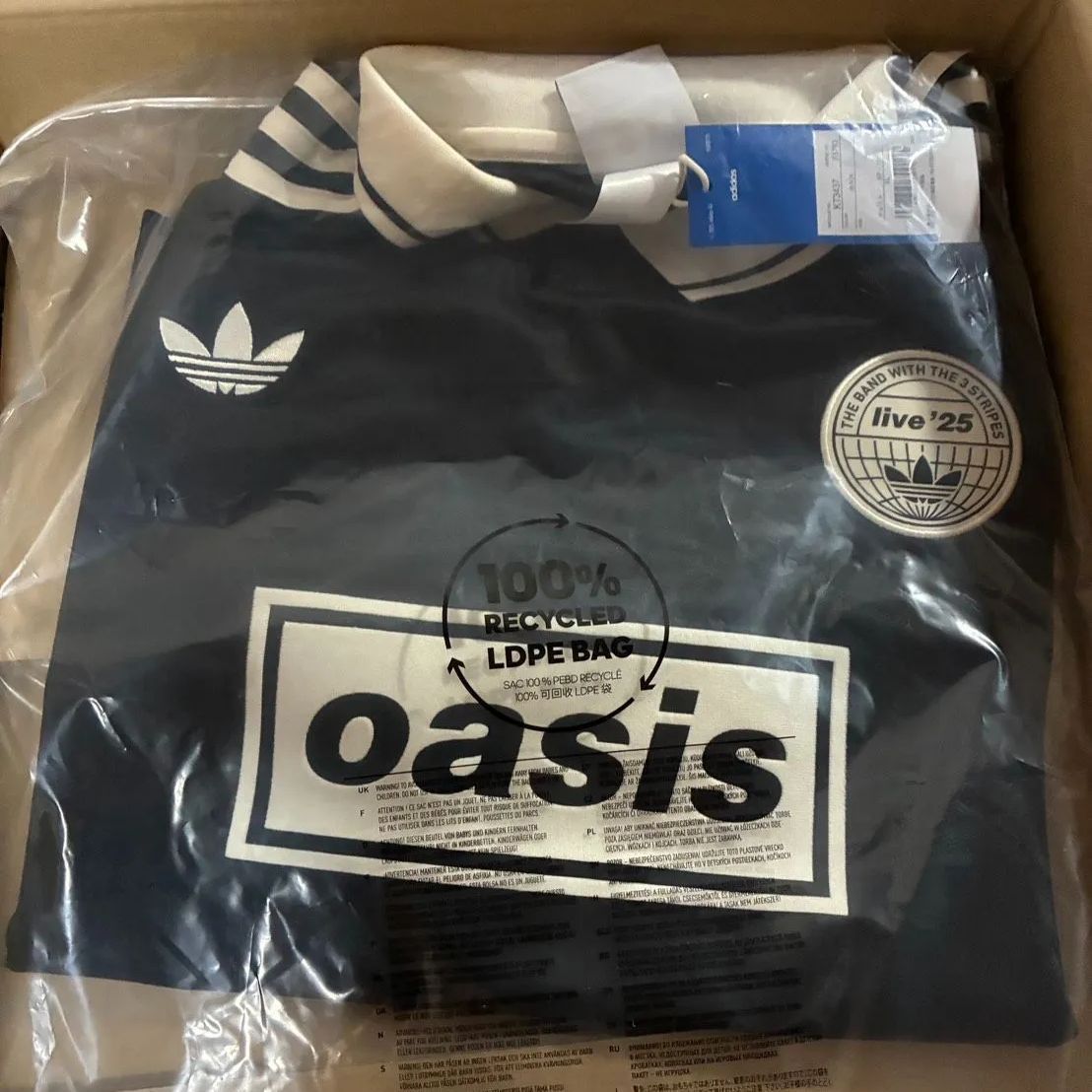 山*男様 adidas Originals x Oasis LIVE ‘25 ジ adidas Originals x Oasis LIVE '25 TOKYO XL X-Large JAPAN Limited