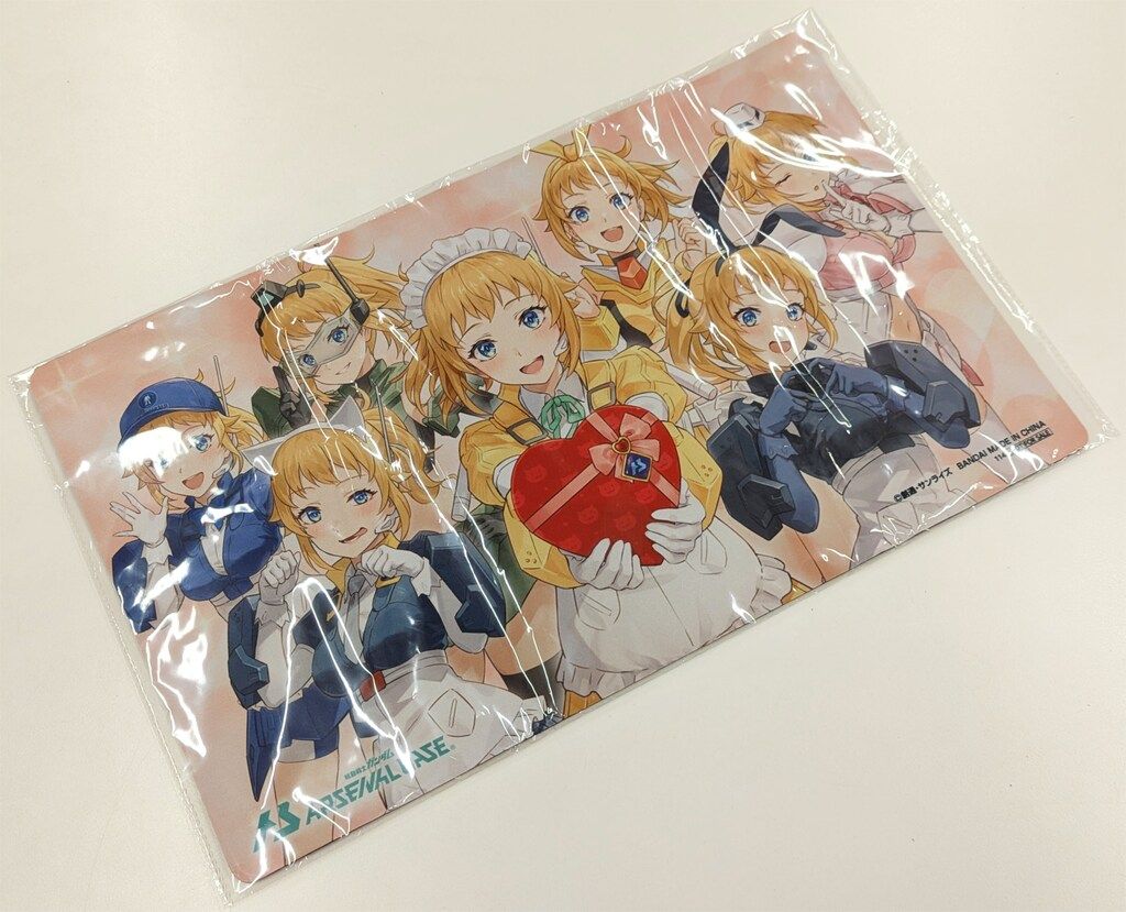 ガンダムアーセナルベース プロモ オリジナルラバーマット