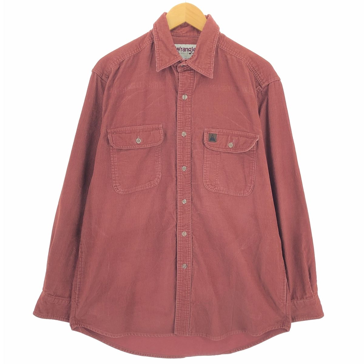 古着 ラングラー Wrangler 長袖 コーデュロイシャツ メンズL相当/eaa493967