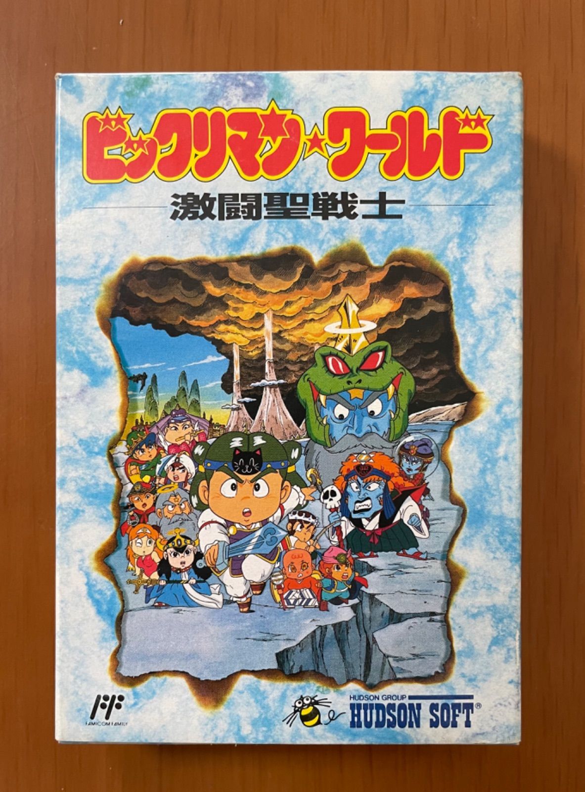 オンラインショップ ファミコン ビックリマン*ワールド 箱、説明書付き 