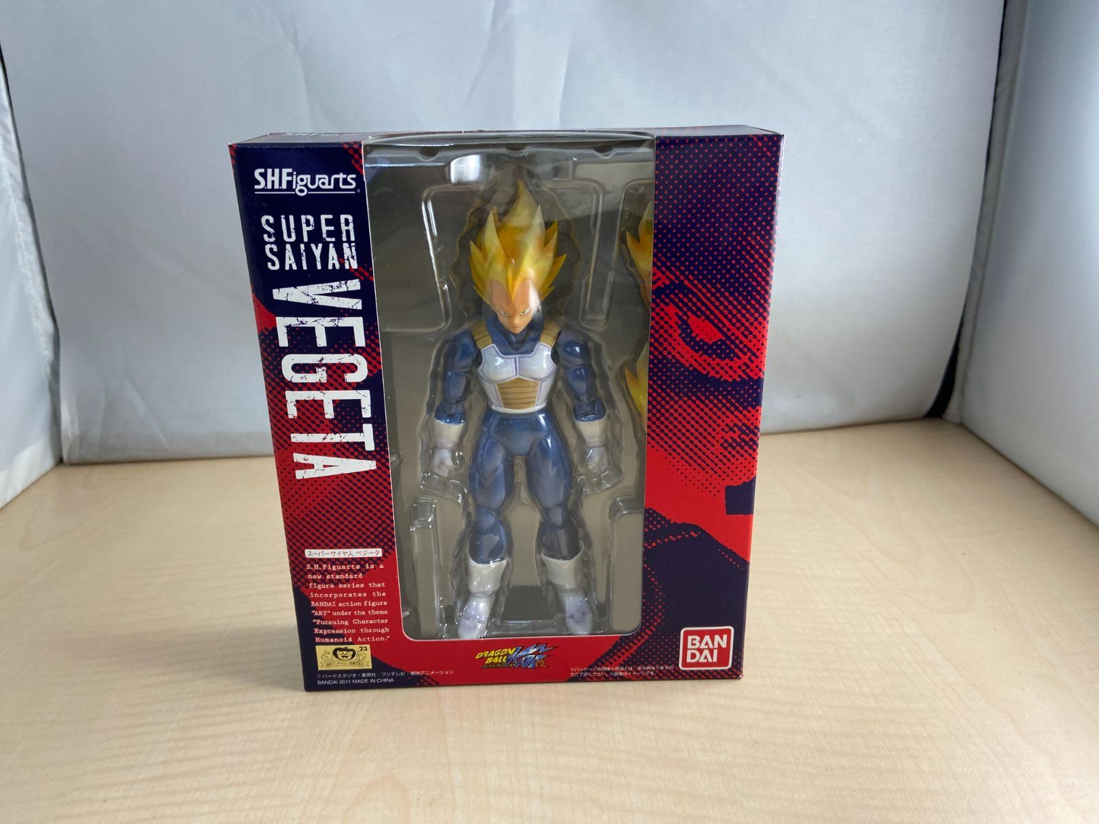 S.H.Figuarts スーパーサイヤ人ベジータ 全高約14cm ABS&PVC&POM製 