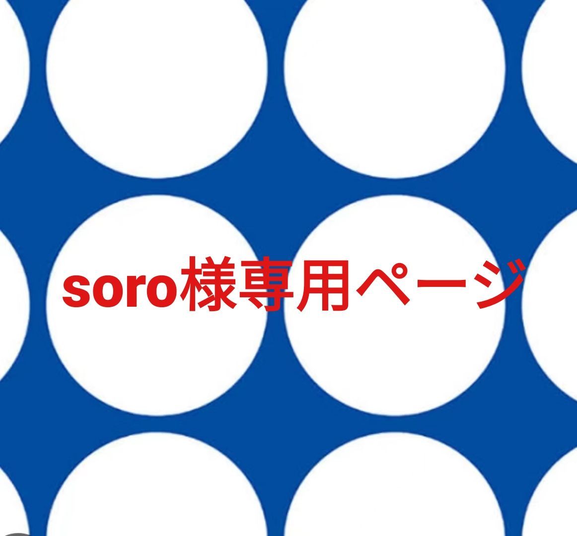 soro様専用ページです。