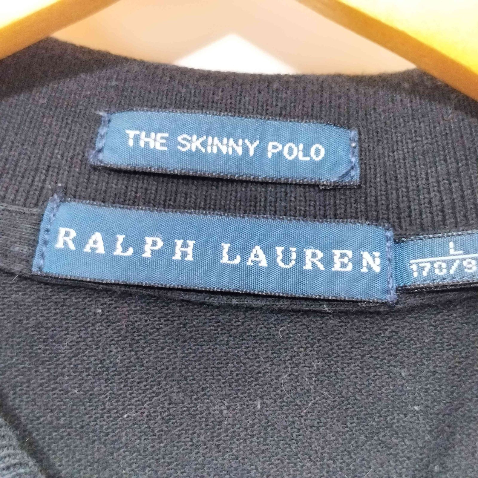 未使用❕POLO 星条旗 BIGPONY ポロシ M 日本サイズL カスタム スリム フィット Big Pony メッシュ ポロシャツ