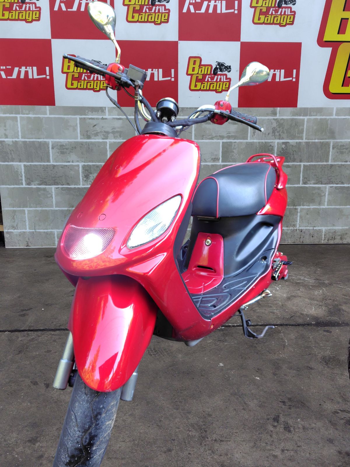 ヤマハ YAMAHA グランドアクシス アクシス 2376km 社外メーター SB01J 一部無料配送有 原付 バイク バンガレージ 京都