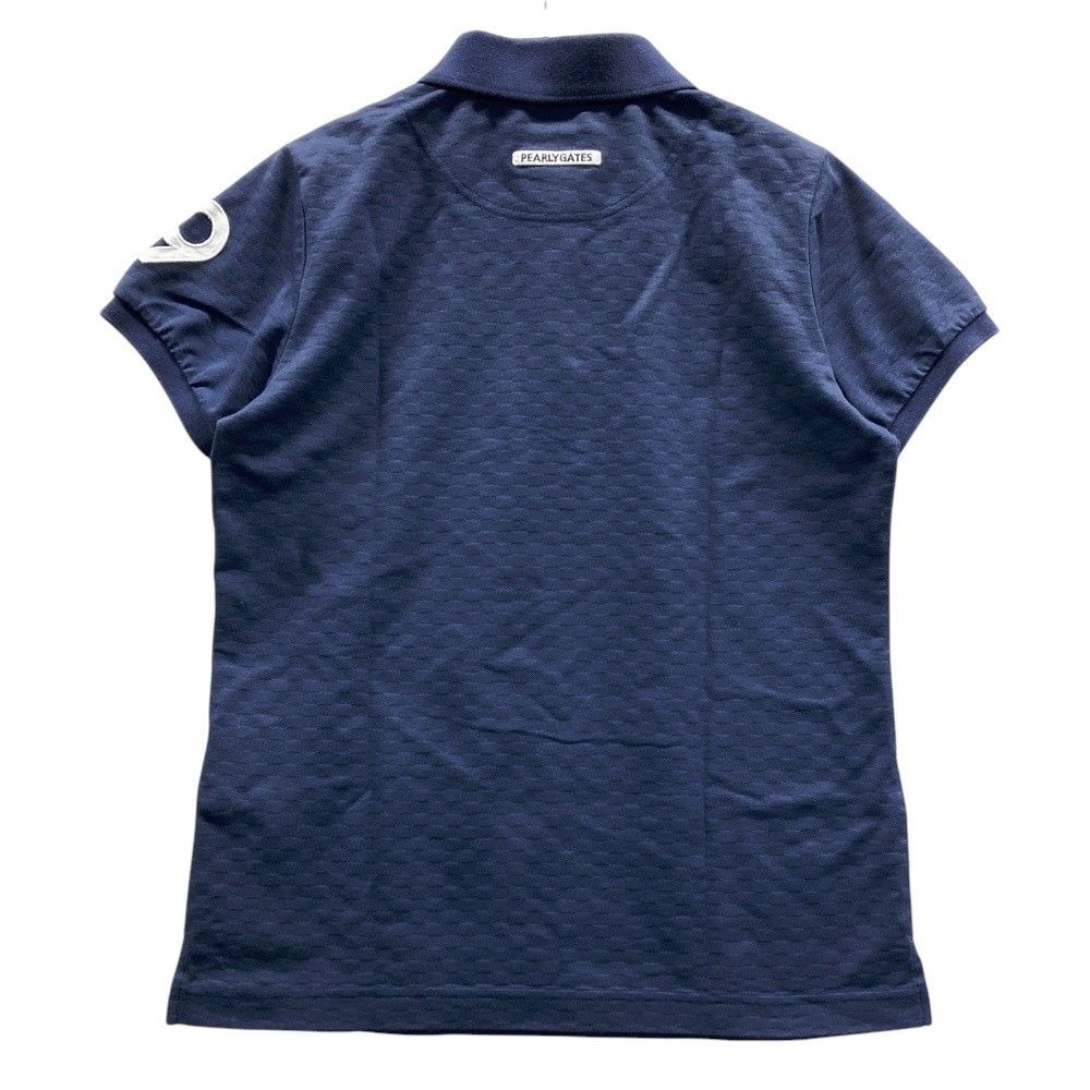 パーリーゲイツ レディース ポロシャツ ゴルフ ダークネイビー 00 xs