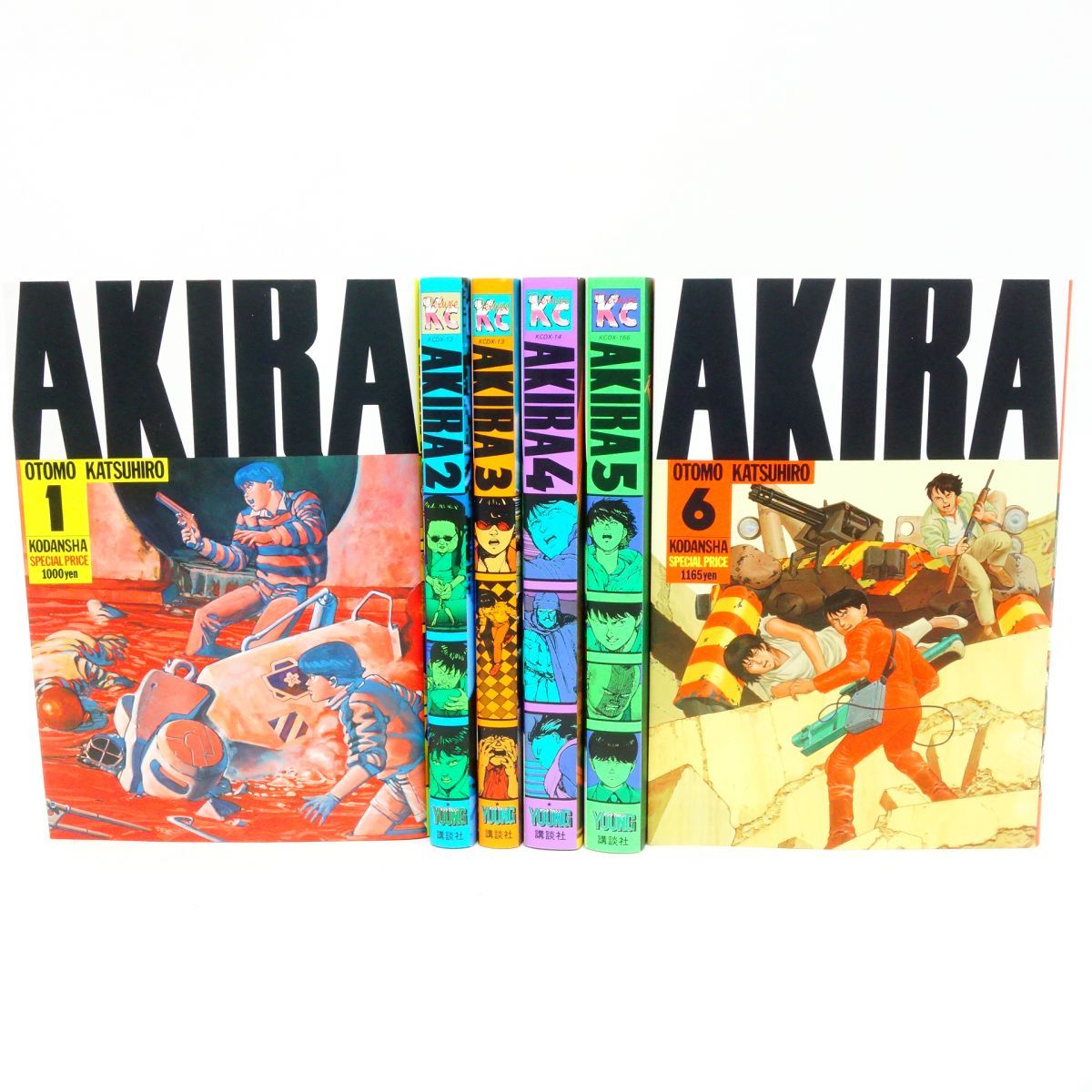 AKIRA アキラ 1～6巻 全巻セット/コミック/大友克洋 ※中古 - 買い半額