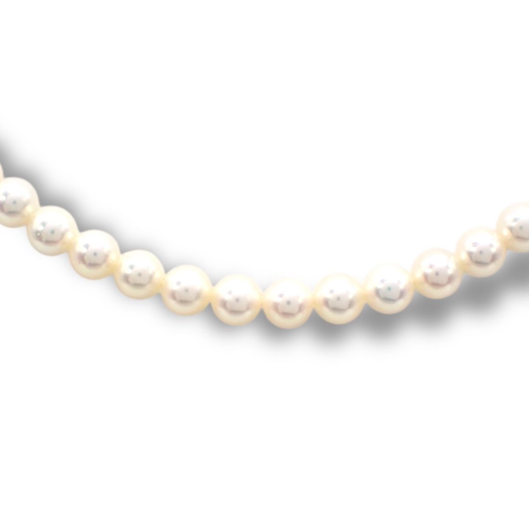 ミキモト MIKIMOTO 5.0-5.5mm あこや パール 真珠 あこや真珠