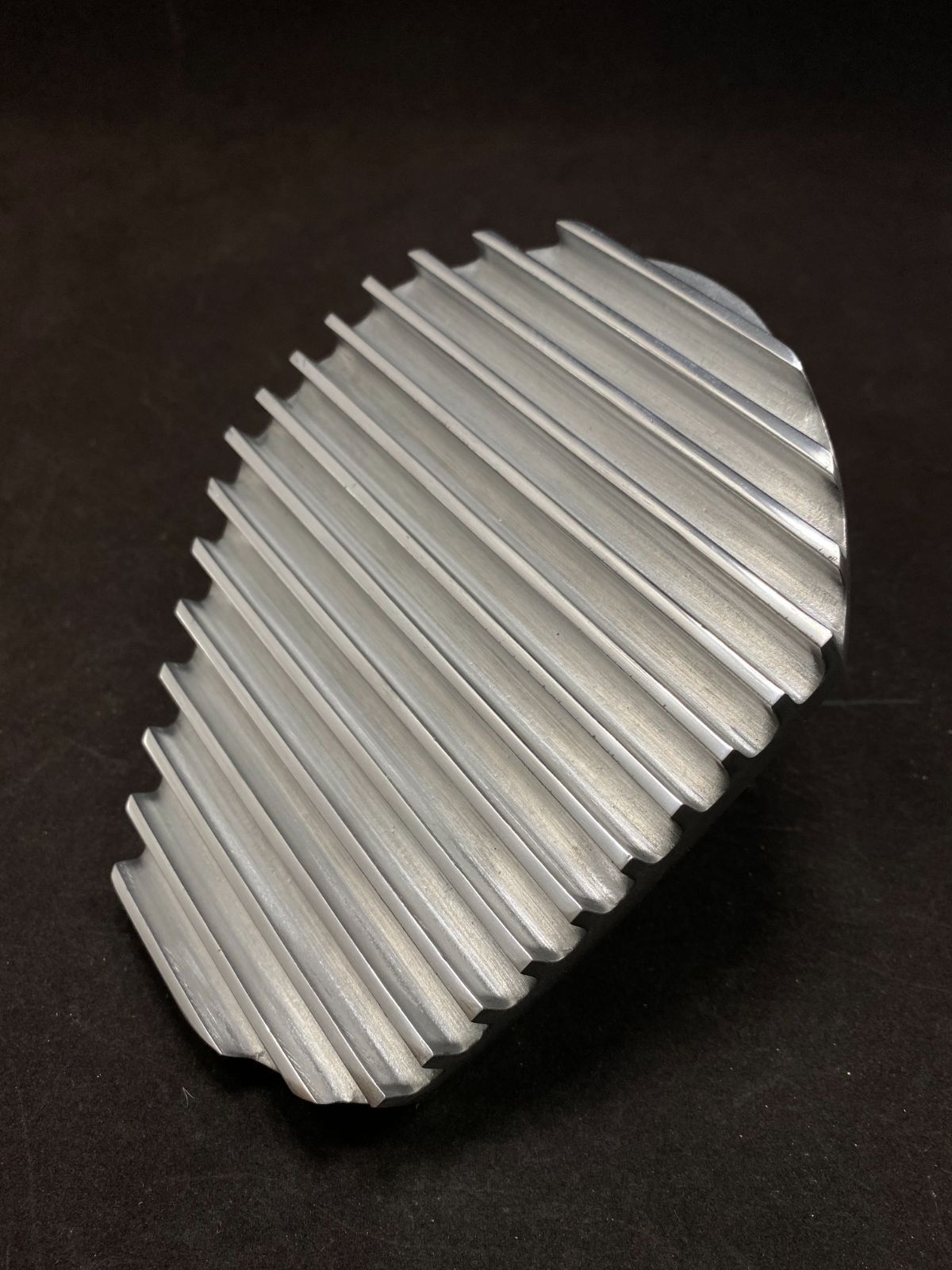 KAWASAKI ゼファー750用 クラッチカバー貼付FINカバー 接着剤付属 