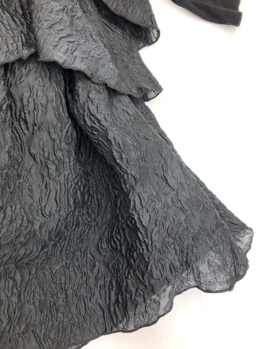 Acka エーシーケーエー docking frill ワンピース size1/黒