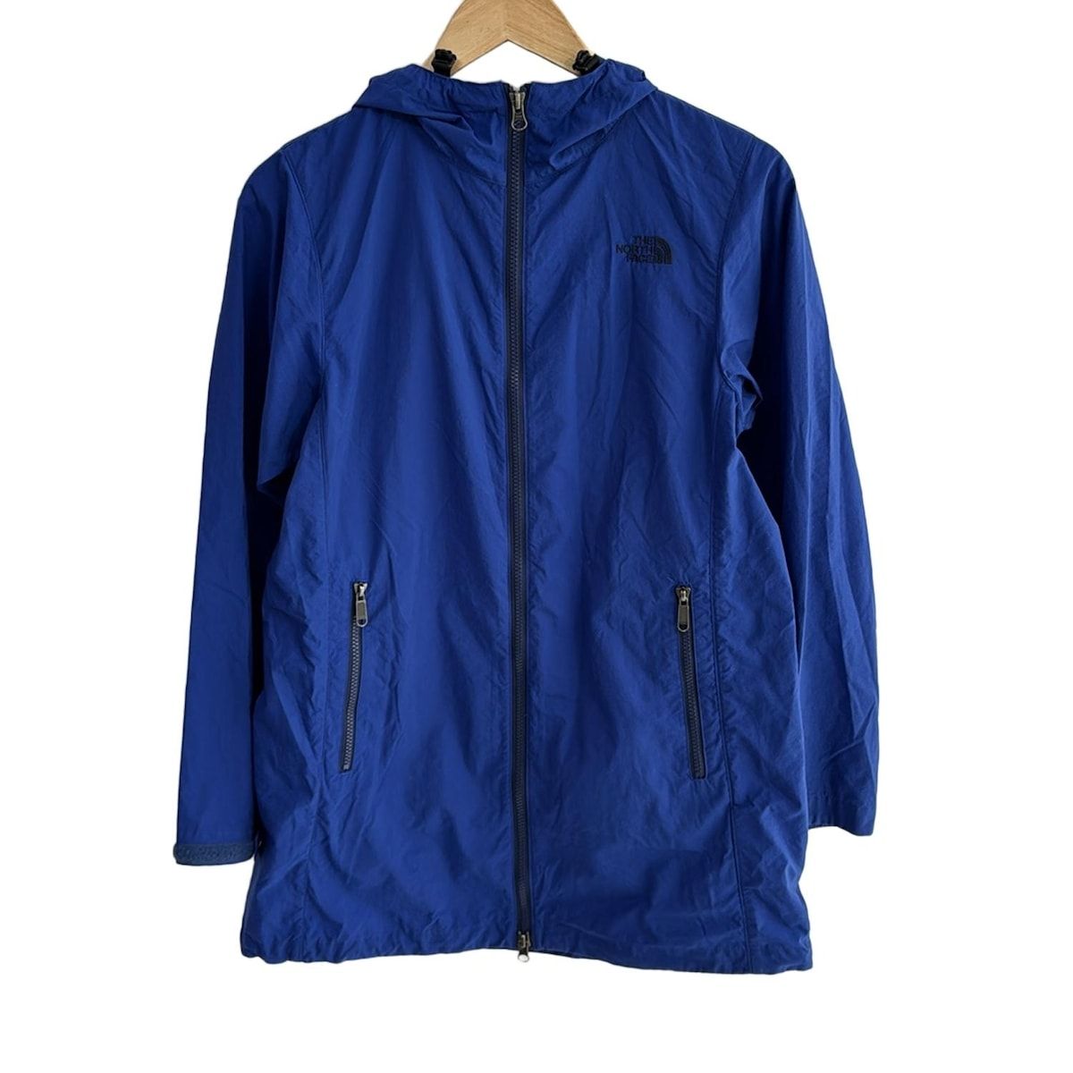 THE NORTH FACE ノースフェイス ブルゾン サイズL メンズ - ブルー 長袖|GREEN CYCLE|ジップアップ|刺繍|春|秋