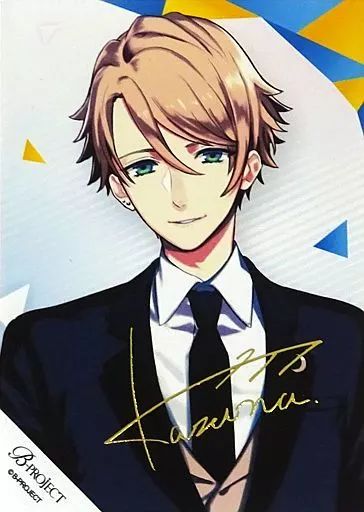 【中古】キャラカード 増長和南 トレーディングブロマイド 黒スーツver.(サイン入り) 「B-PROJECT」 LOVE＆ART FAMILY MTG2020 グッズ購入特典