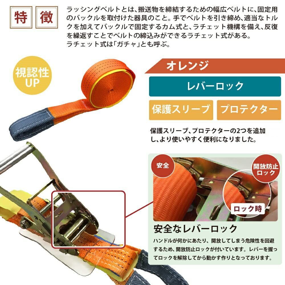 ラッシングベルト タイダウン