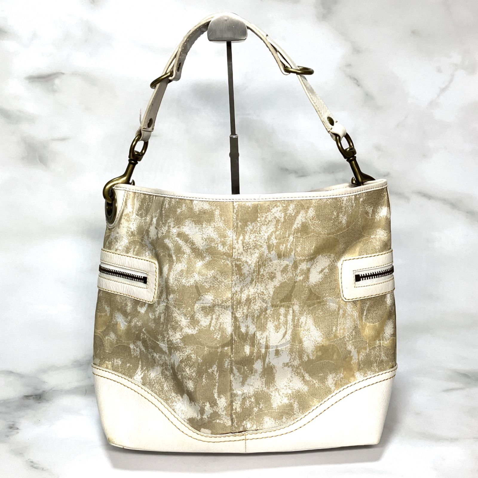 COACH コーチ バッグ ハンドバッグ トートバッグ キャンバス レザー 