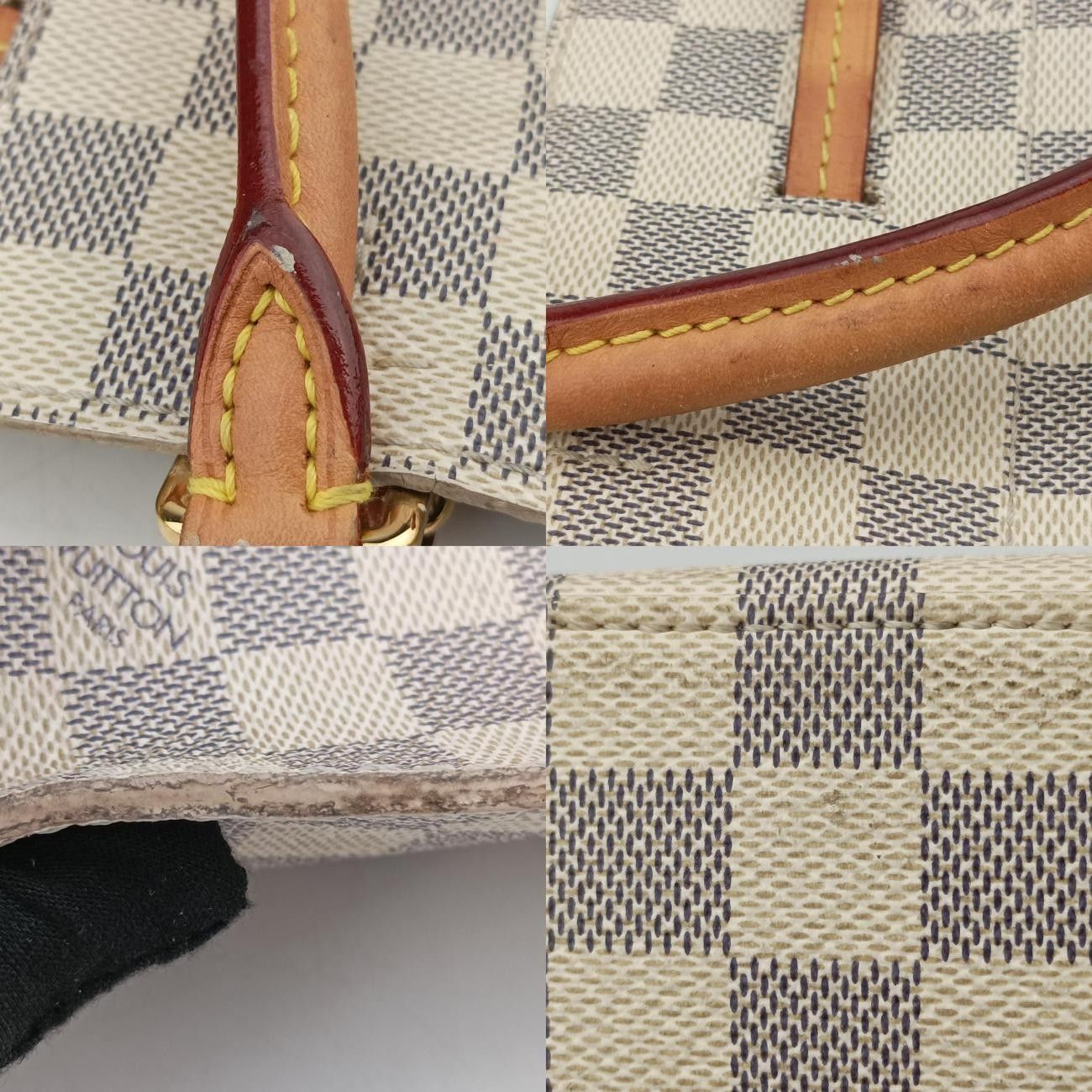 VuittonジロラッタアズールダミエキャンバスN41579GI1199