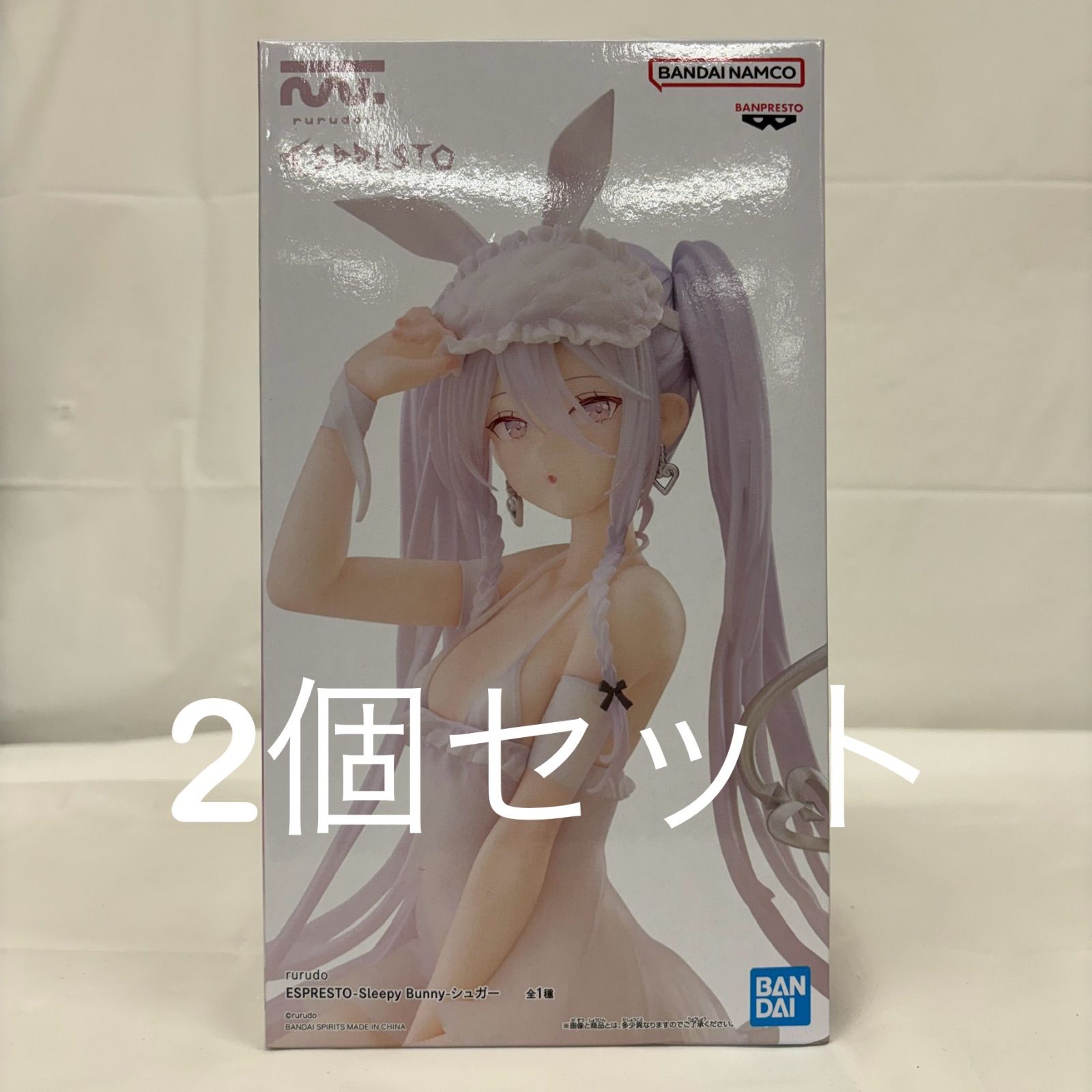 【6点】rurudo ESPRESTO-Sleepy Bunny-シュガー Pre-order] Rurudo ESPRESTO Figure -Sleepy Bunny - Sugar