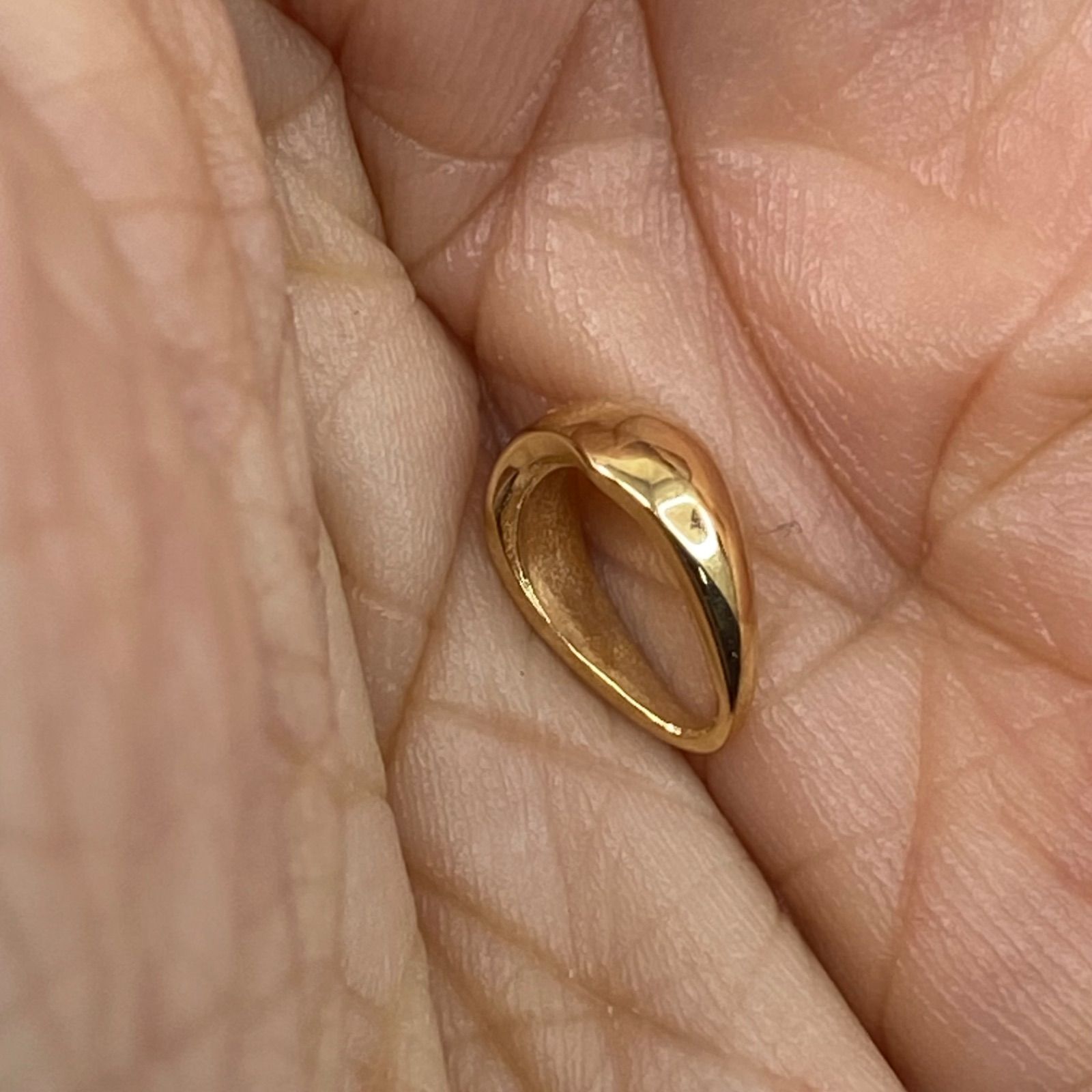 k18YG AU750 18金 バチカン LLサイズ