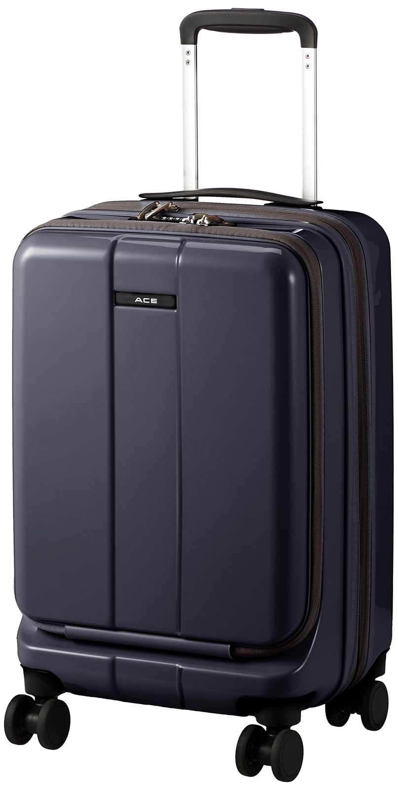 エース スーツケース Sサイズ 機内持込 2-3泊 フロントポケット ストッパー 容量拡張 キャリーケース フォールズ