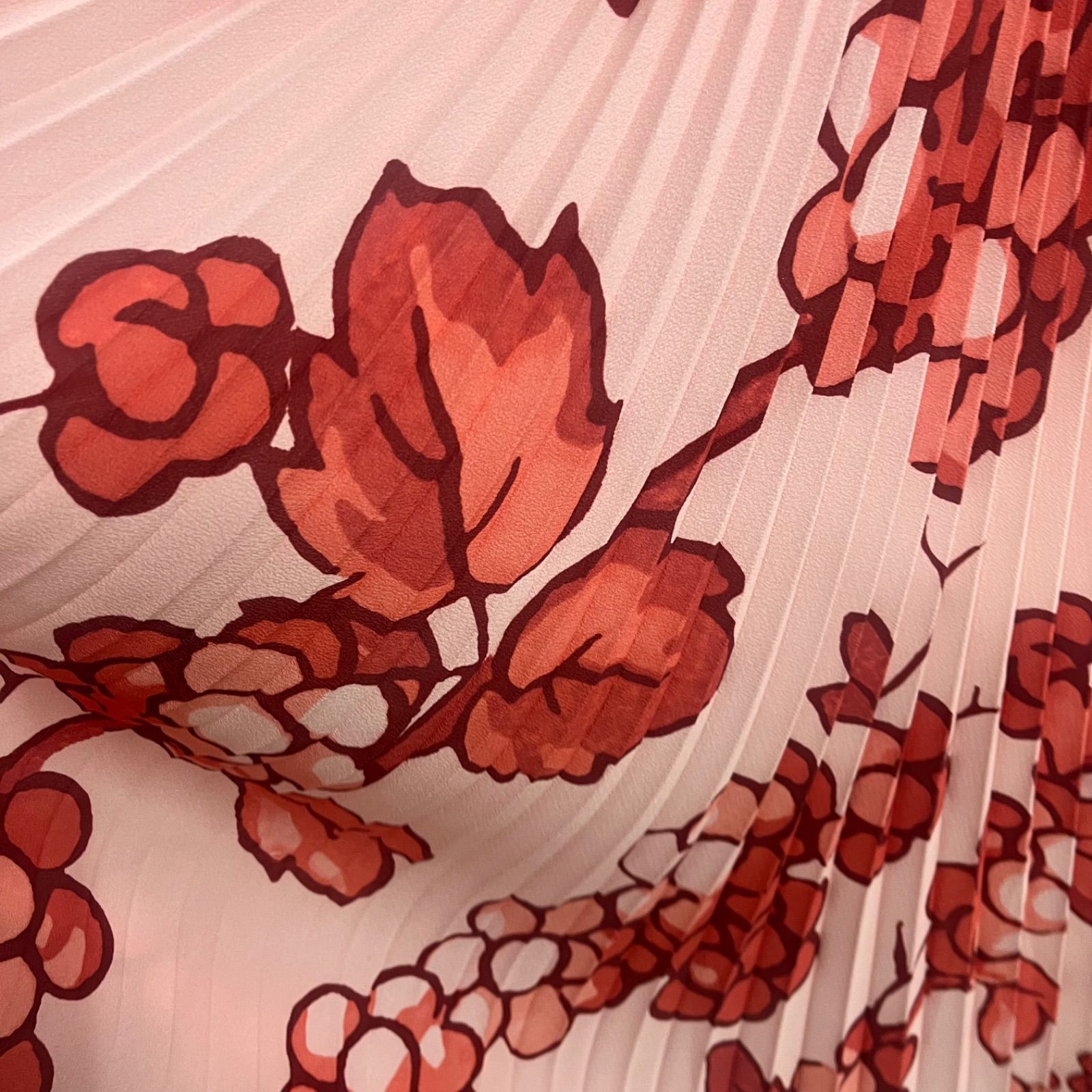 美品 ETRO エトロ シフォンワンピース 美品 エトロ ETRO プリーツ 花柄 ロング ワンピース 42、L、11号