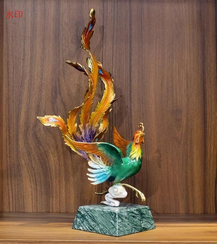 チーター 置物 ホワイトチーター 瞳 ブルースワロフスキー イタリア