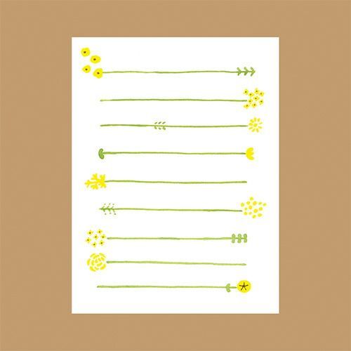 まとめ スコープ レターセット miniレターセット 花摘み 10107 ×30セット