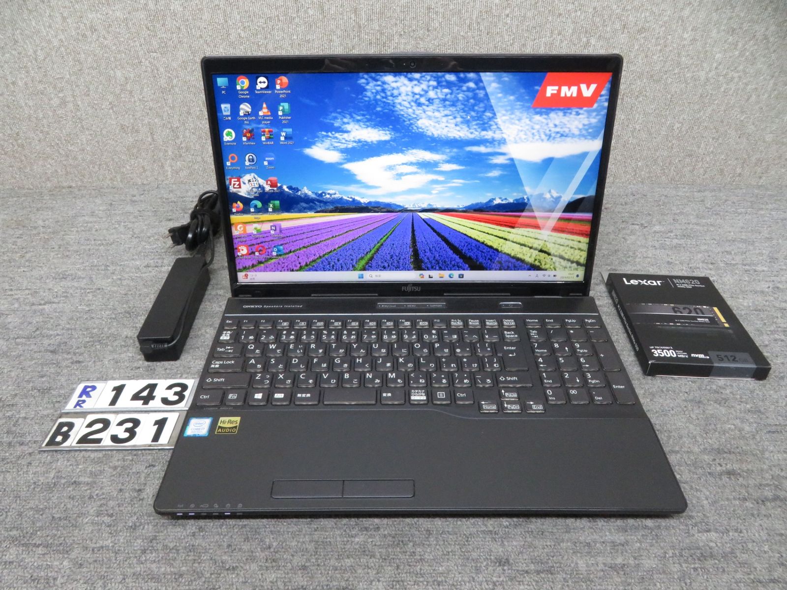 第8世代・i7】 FUJITSU LIFEBOOK AH55/D1 / 高性能 Core i7-8565U