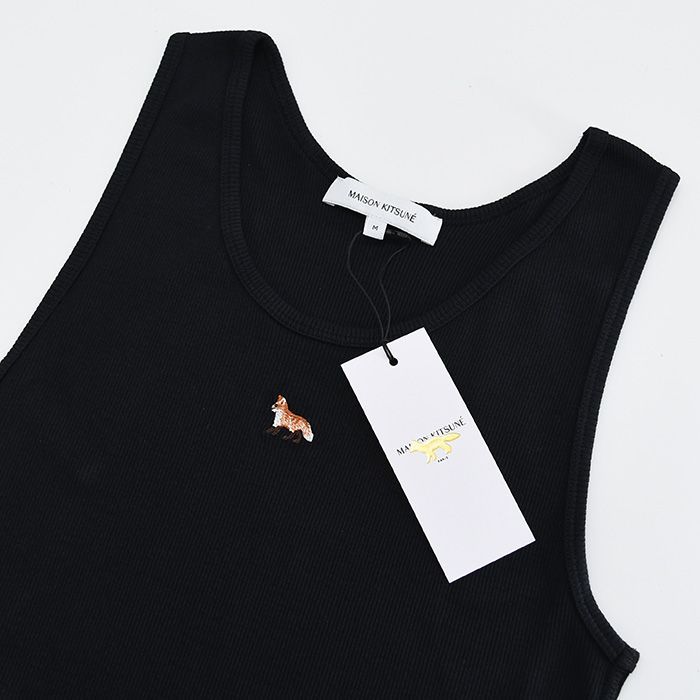 BABY FOX RIBBED TANK TOP（タンクトップ）｜Maison Kitsune