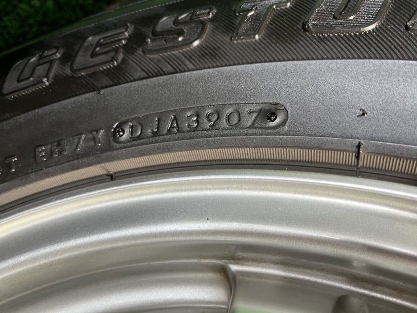 【管理番号 242-47】 Weds キーラー 17×7.5J +23 PCD 139.7-6H 265/65R17 BRIDGESTONE スタッドレス ランドクルーザー ハイラックス 等