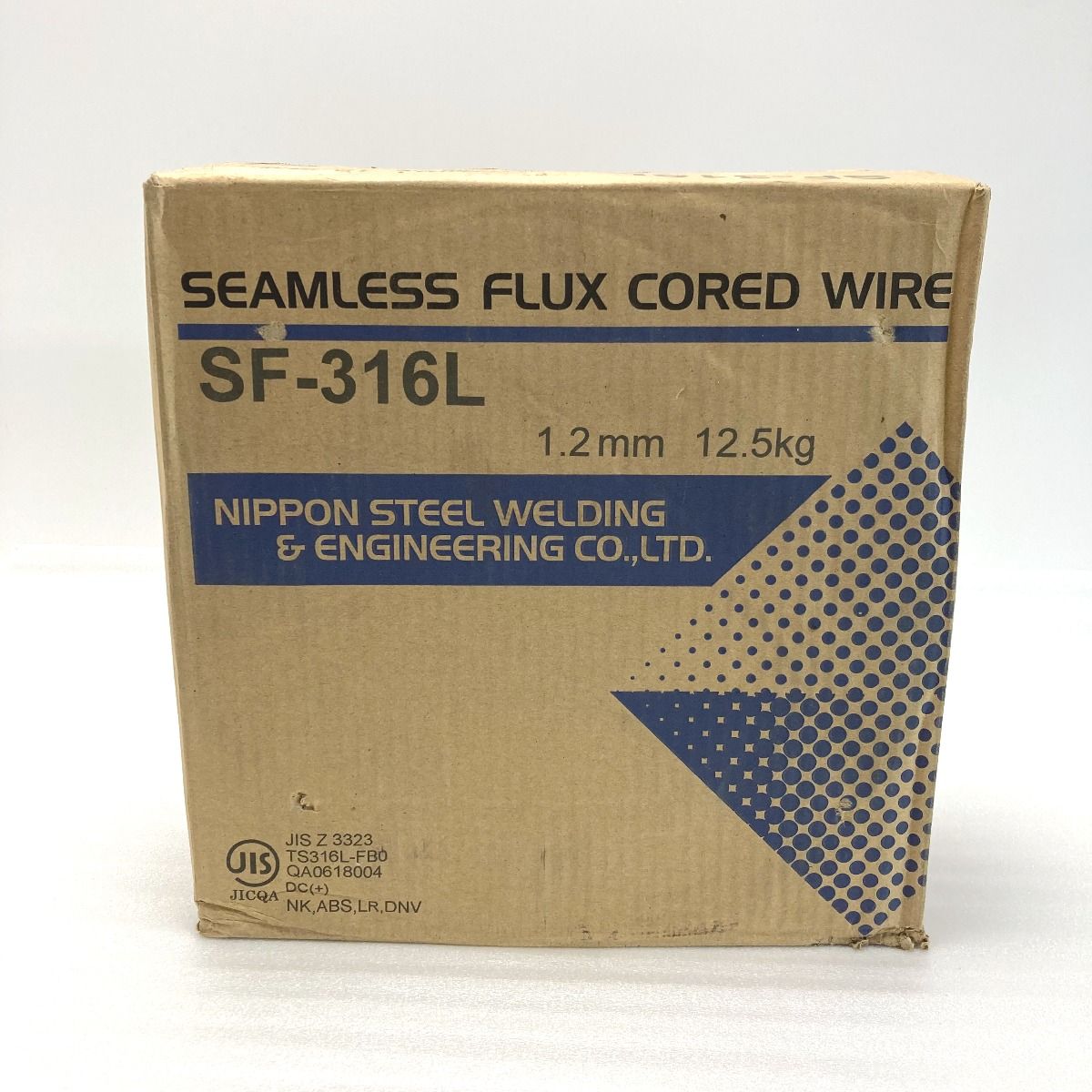日鉄溶接工業 溶接ワイヤ ステンレス用 フラックス入りワイヤ 本体のみ SF-316L 1.2mm 12.5kg 工具関連用品 ♥品