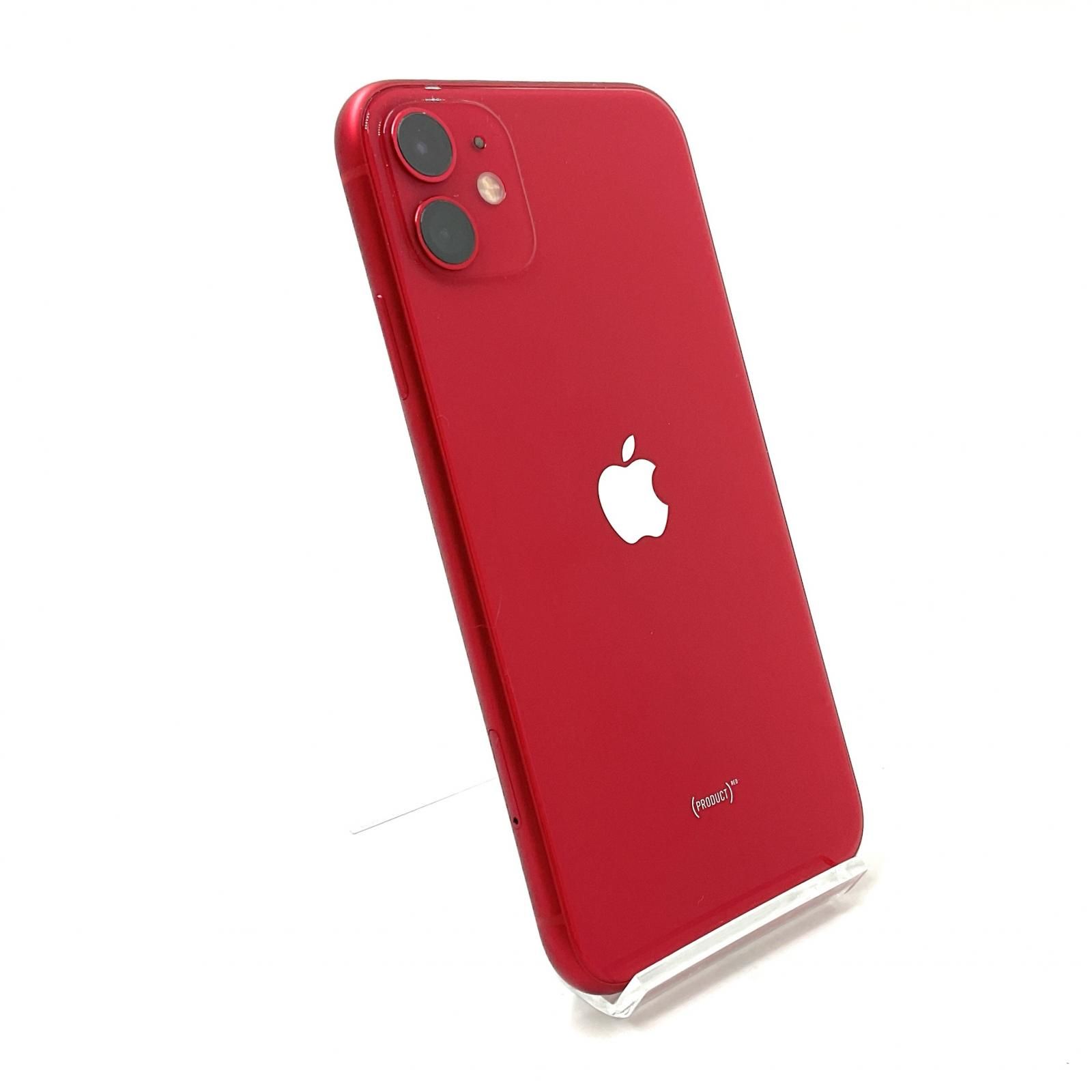 【最速発送】Apple iPhone 11 128GB (PRODUCT)RED Softbank 白ロム 74%【難有】