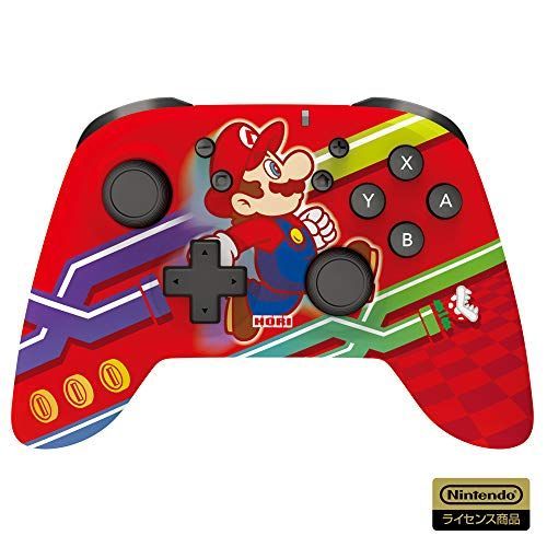 マリオエディション 任天堂ライセンス商品 ワイヤレスホリパッド for Nintendo Switch スーパーマリオ エディション Nintendo Switch対応