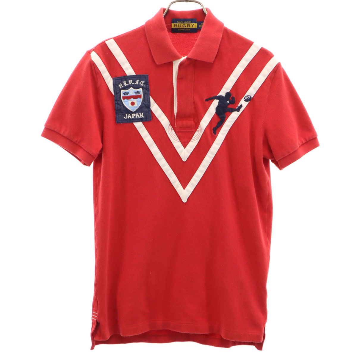 RALPH LAUREN RUGBY ラルフローレンラグビー 半袖 ラガーシャツ XS 