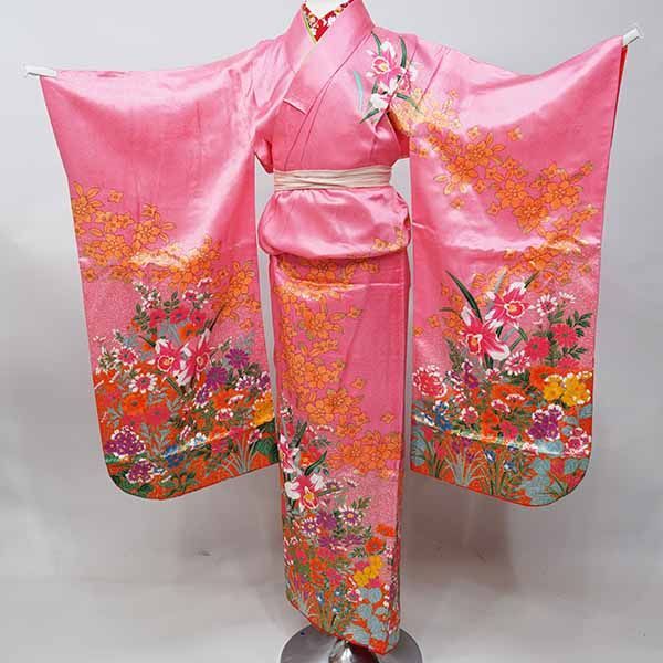 七才女児着物，長襦袢仕立て上り 　未使用品 楽天市場】【中古】 女の子 七五三 7歳 単品 長襦袢 リサイクル