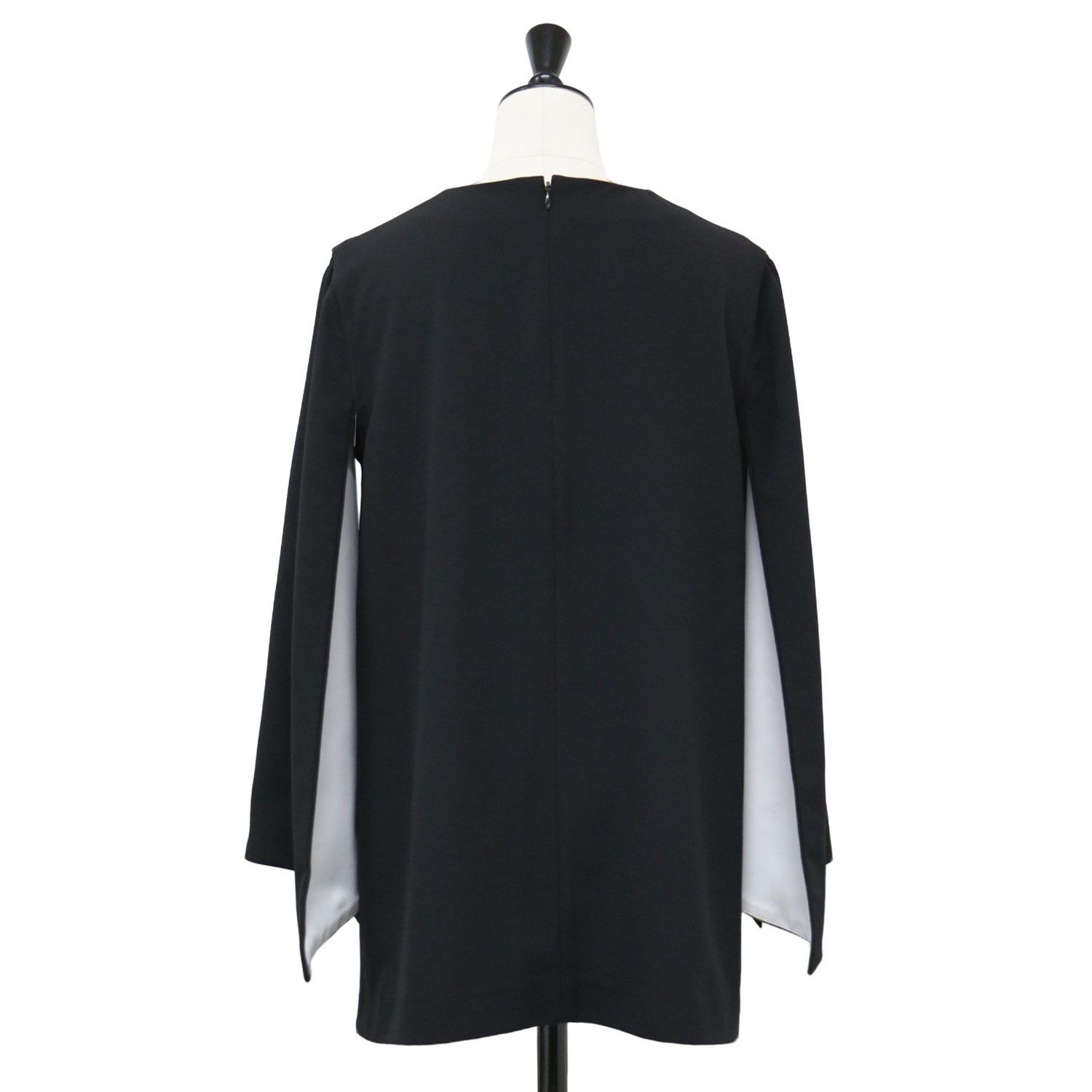 SATOKA サトカ ブラウス ブラック 黒 サイズ:FREE / ケープ風 ジョー