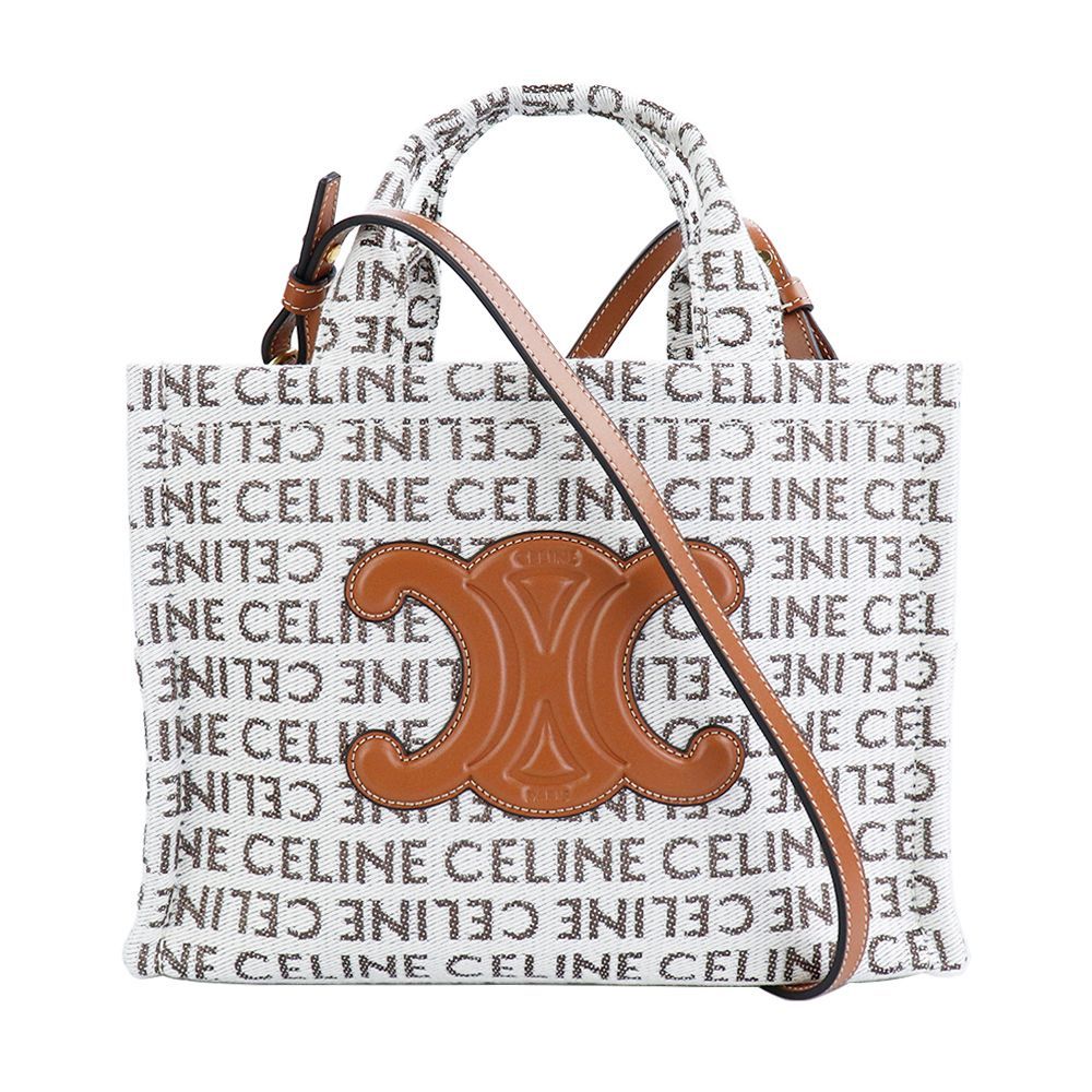 CELINEジャカード ストライプテキスタイル ラージ カバ タイス CELINEジャカード ストライプテキスタイル ラージ カバ タイス
