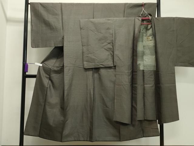 平和屋着物●男性 本場大島紬 アンサンブル 80亀甲 総詰め 正絹 CAAX5858gh