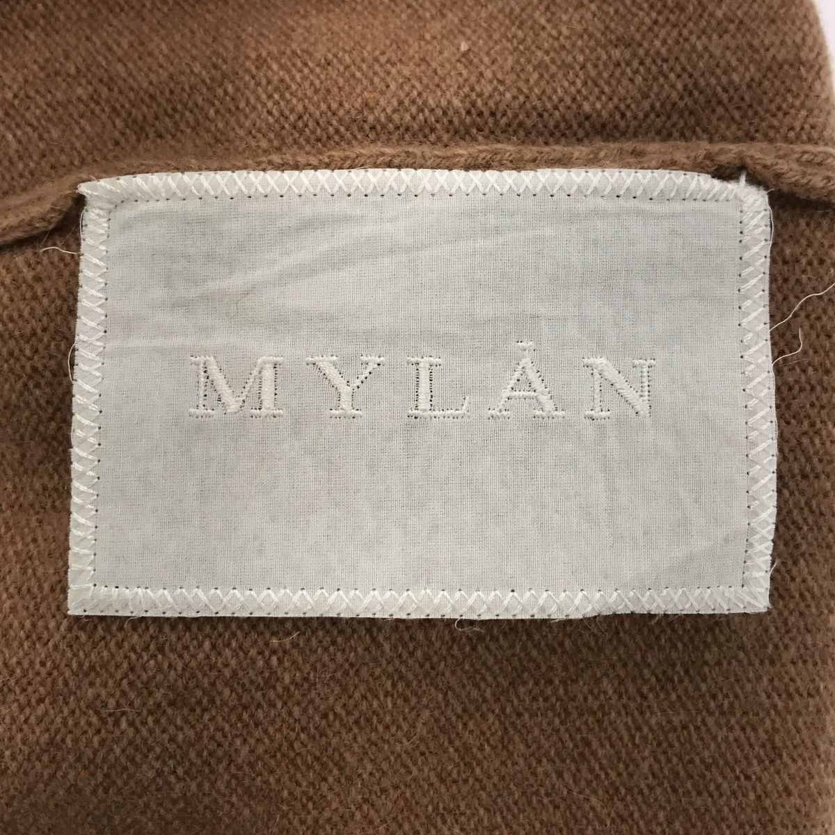 MYLAN マイラン 21AW Eco Cashmere Back Open knit Top カシミヤ