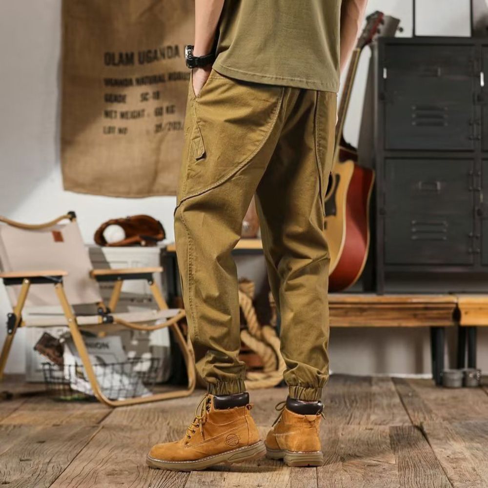 B×キャメル  XLサイズ  カーゴパンツ メンズ カジュアル mcargop118mk カーゴパンツ メンズ ジョガーパンツ ワークパンツ スウェットパンツ スウェット ロングパンツ 長ズボン ロング カーゴ カ