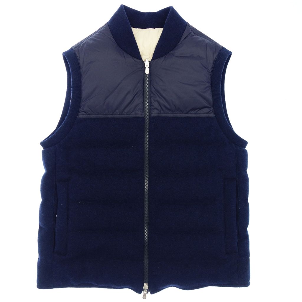 O02★未使用★22SS★極上コーデュロイ ダウンベスト ブルネロクチネリ ブルネロクチネリ(Brunello Cucinelli)ブルネロクチネリ ダウン