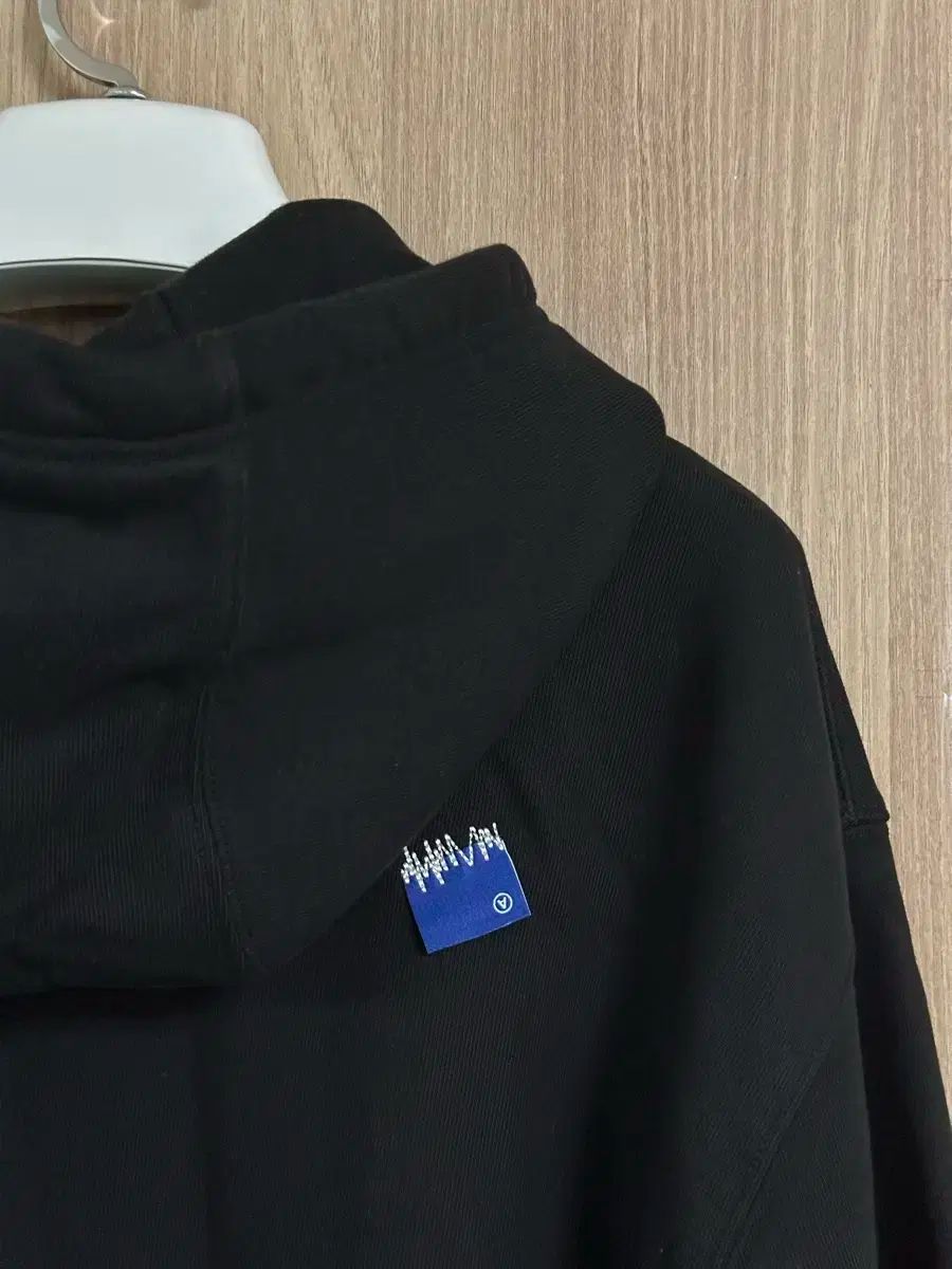 ADER ERROR(アーダーエラー) フーディー パーカー L サイド 黒
