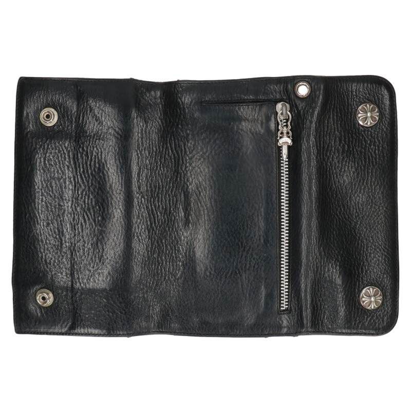 CHROME HEARTS (クロムハーツ) WAVE CROSS BALL ウェーブ ウォレット